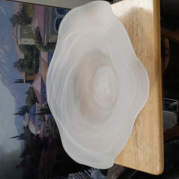 ๐ป๐๐HOMEGAARD HAND BLOWN๐ซ๐FREELY EXECUTED SCALLOPED DESIGN BOWL,CENTERPIECE. - Picture 14 of 16